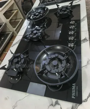 Original PHIIMA German Technology Built-in 5 Burners Flip Up Gas HOB.