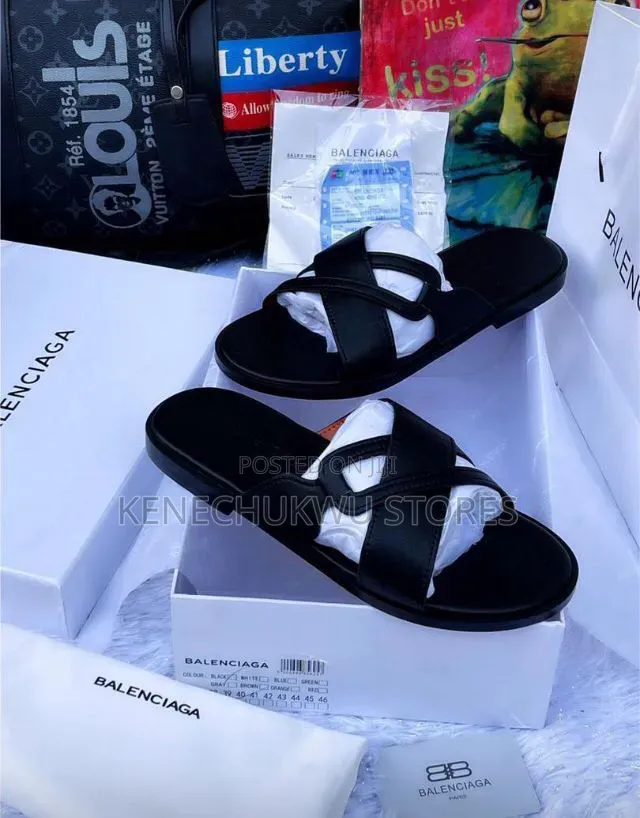 Quality Men's Palm Slippers