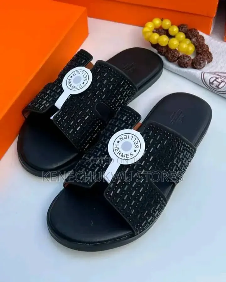 Quality Men's Palm Slippers
