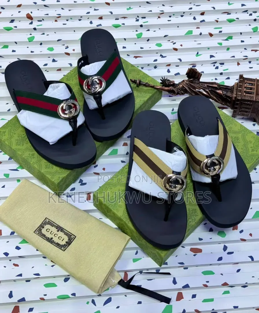Quality Men's Palm Slippers