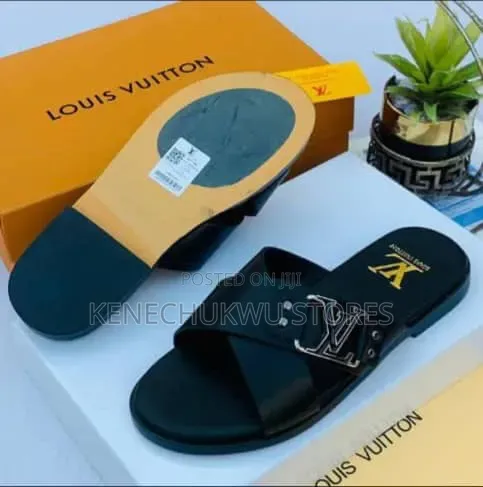 Quality Men's Palm Slippers
