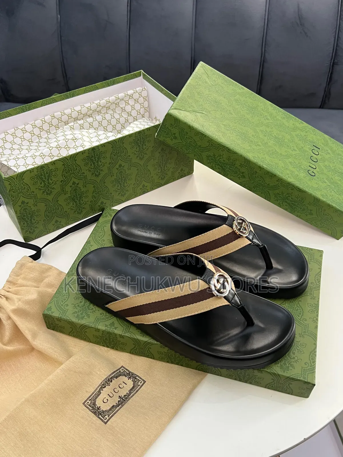 Quality Men's Palm Slippers