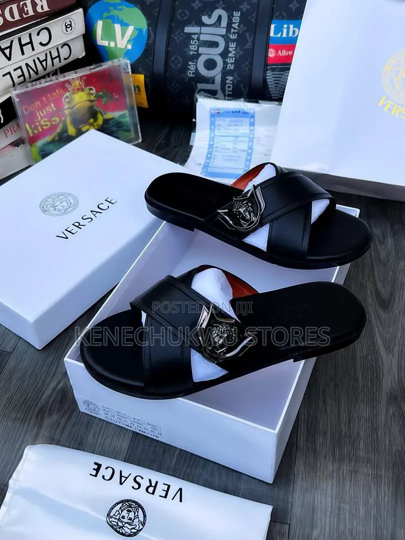 Quality Men's Palm Slippers