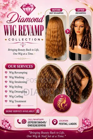 Professional Wig Revamping Restyling Services