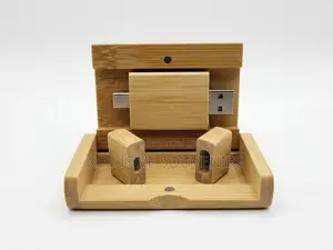 2 in 1 OTG USB Wooden Pendrive Type-C USB Flash Drive