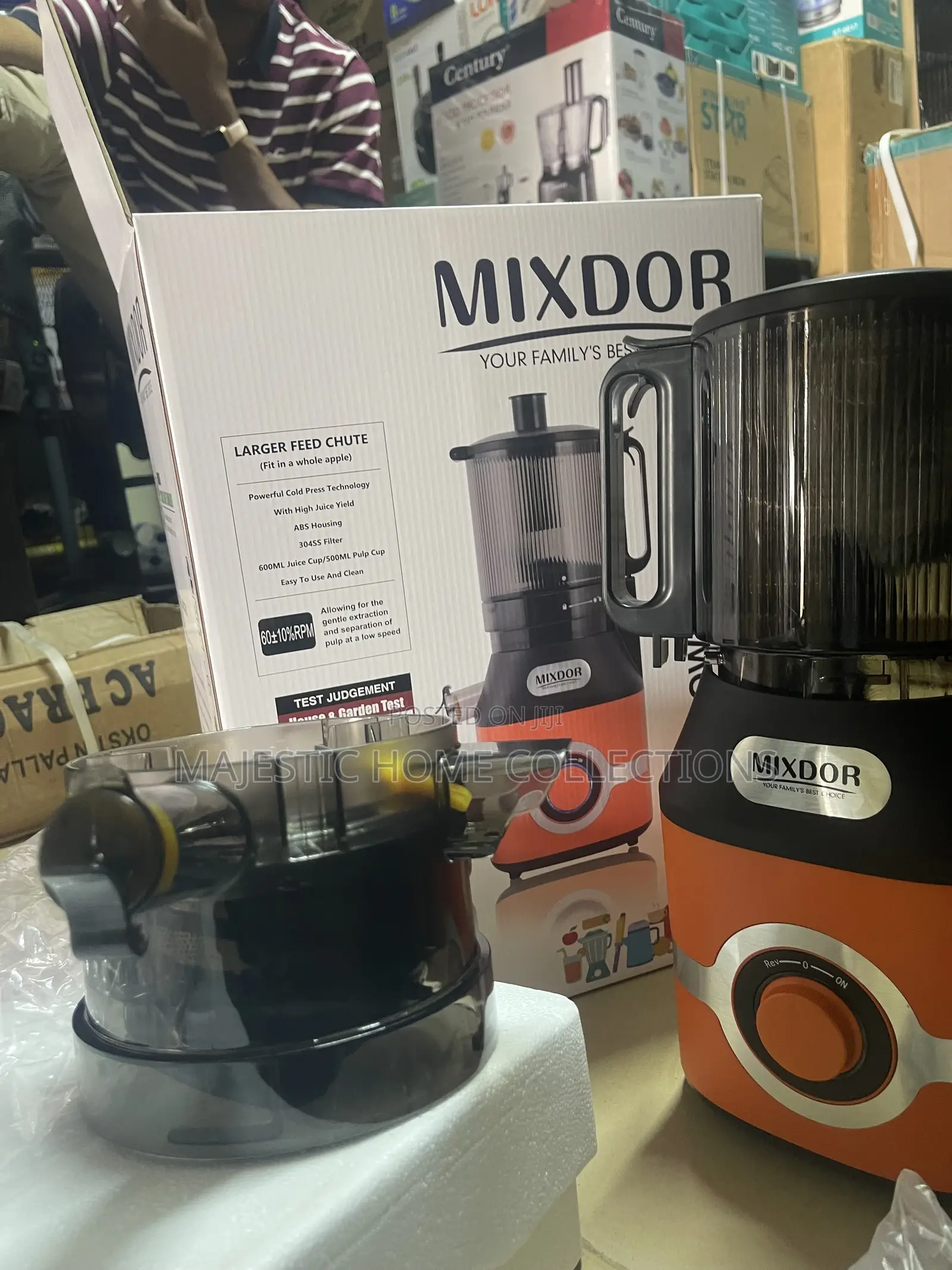 Mixdor Slow Juicer MX-2101 – Freshness in Every Drop! 
