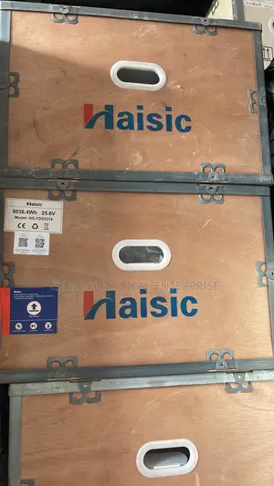Haisic 8.04kwh 25.6v Lithium Battery (White)
