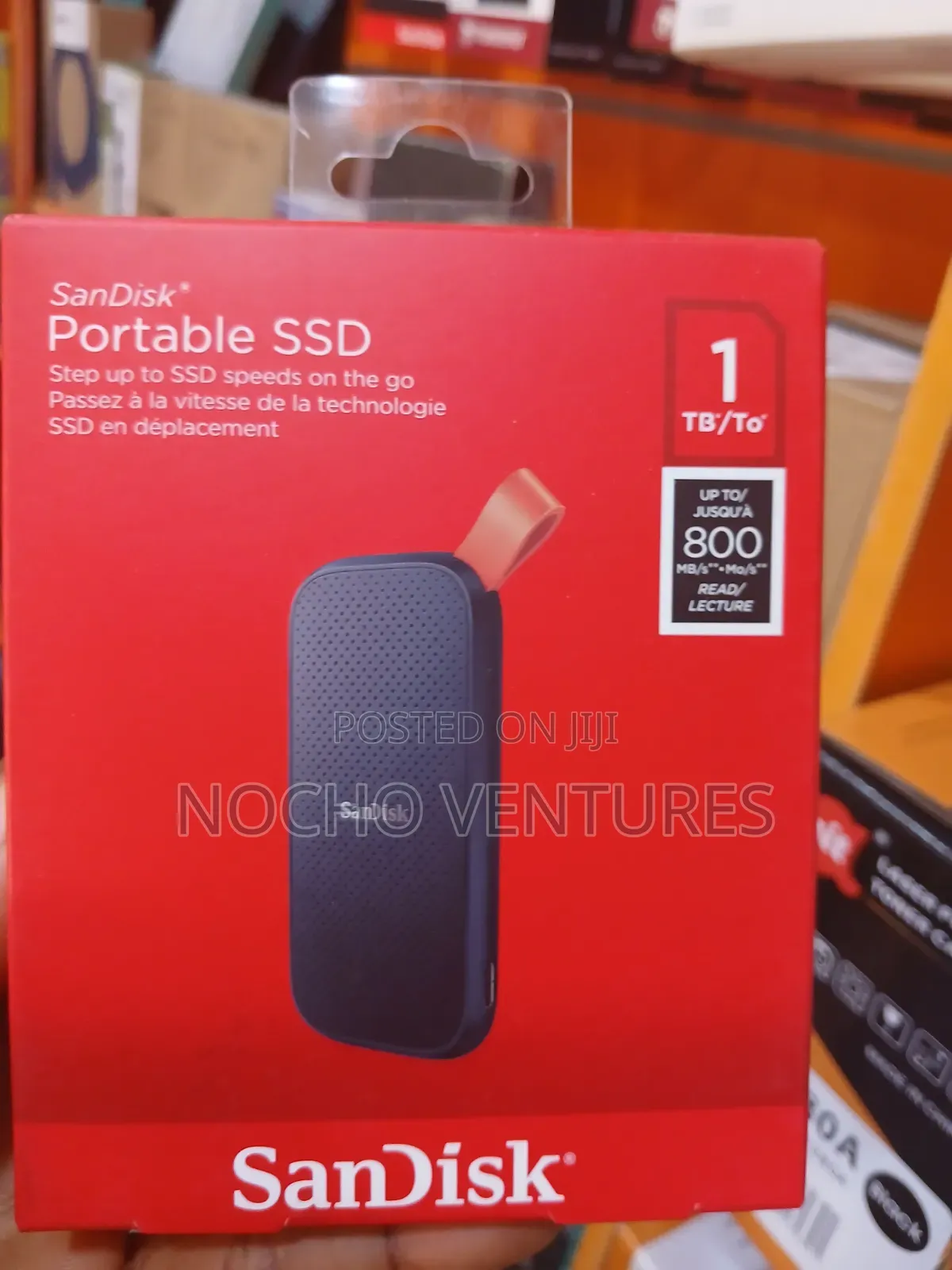 SanDisk 1TB Portable SSD 800mbps