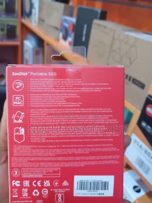 SanDisk 1TB Portable SSD 800mbps
