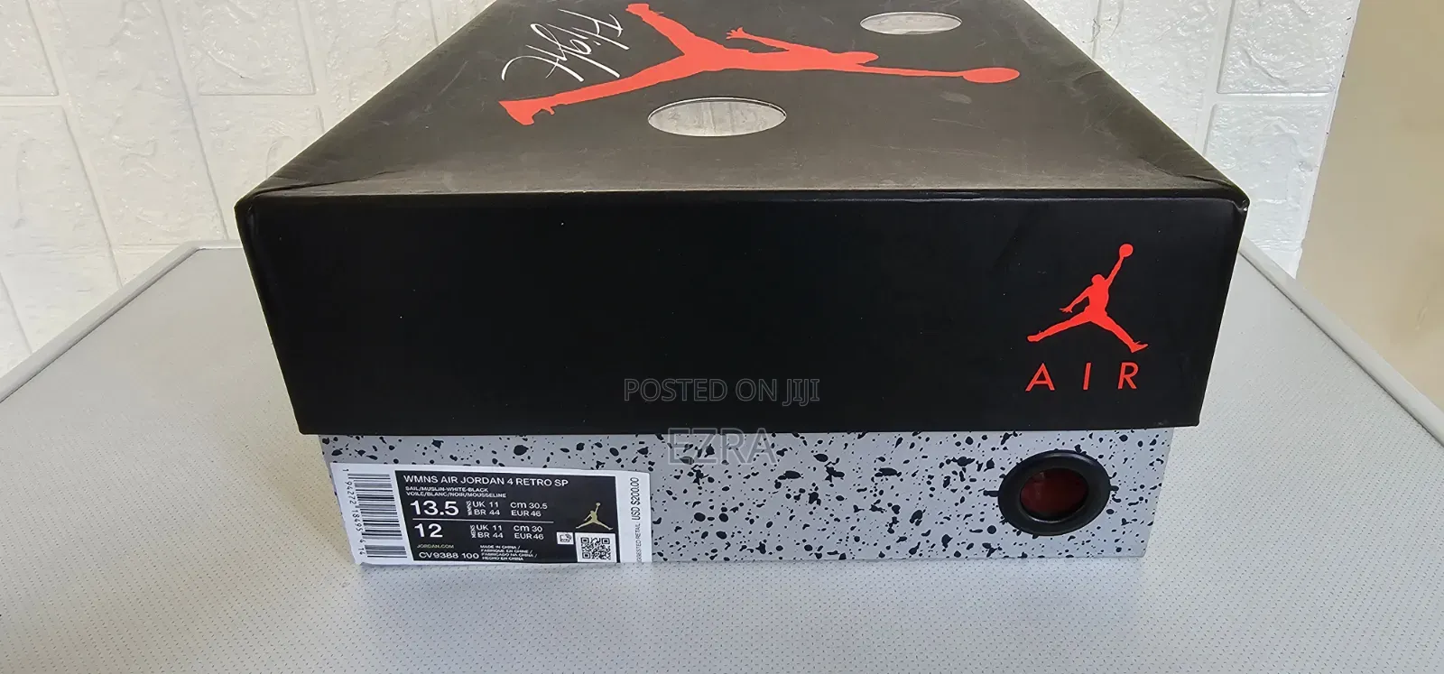 Jordan 4 Retro Off White Sail.