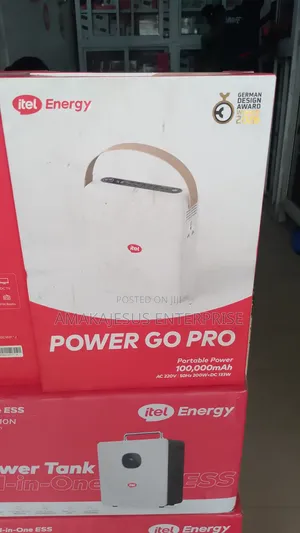 Itel Energy Power Go Pro 100,000mAh 320Wh 200W AC + DC 133W