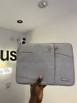 Silver Laptop Bag