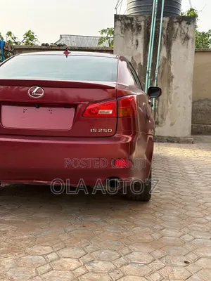 Lexus IS 2008 Red