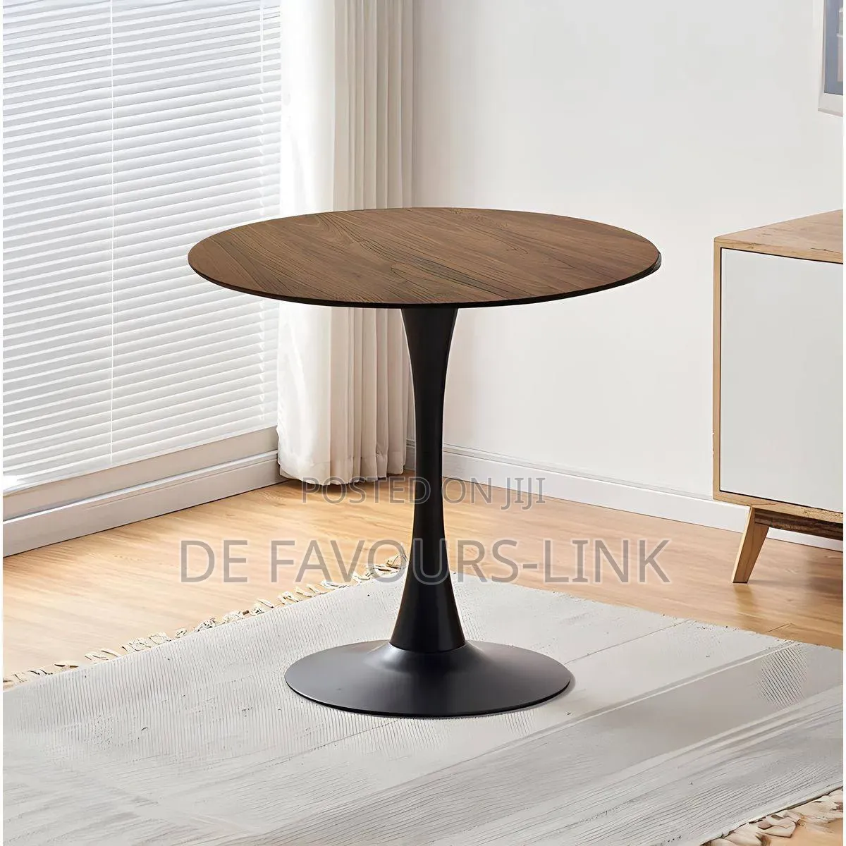 80c Wooden Top Table
