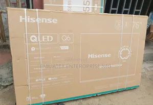 75 INCHES Qled6 Hisense Ultra Modern TV