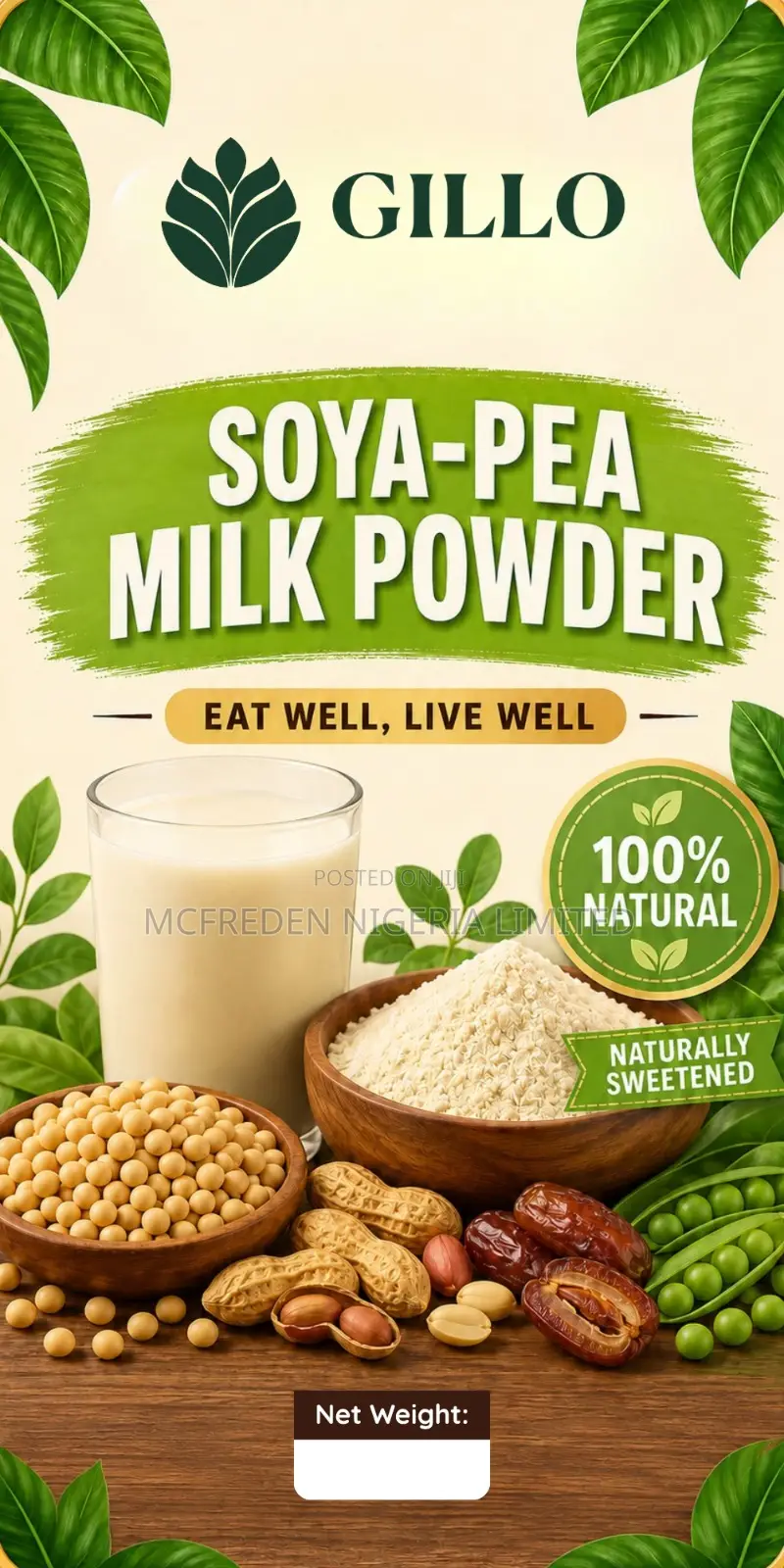Soya-Pea Milk Powder