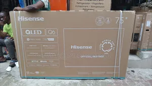 75 "" Hisense 2026 Qled6 Smart TV Original