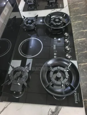 Original PHIIMA 90CM Built-in 4+1 Flips Up Gas Electric Cooker HOB.