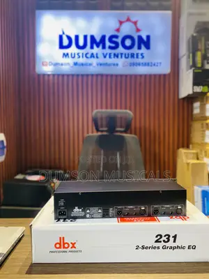 DBX 231 Graphic Double Equalizer 231 2-Series Double Graphic EQ