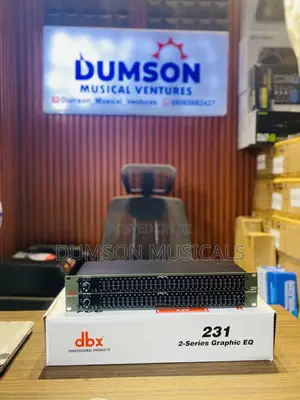 DBX 231 Graphic Double Equalizer 231 2-Series Double Graphic EQ