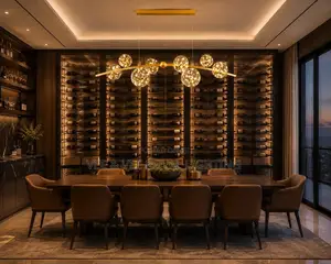 Luxury Starry Sky Glass Bubble Chandelier - For Dining, Kitchen, Cafes