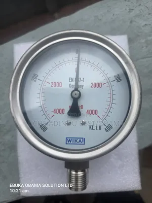 Pressure Gauge -400+400mbar 4inches