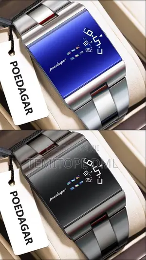 Poedegar Pilot Face Exquisite Wristwatch
