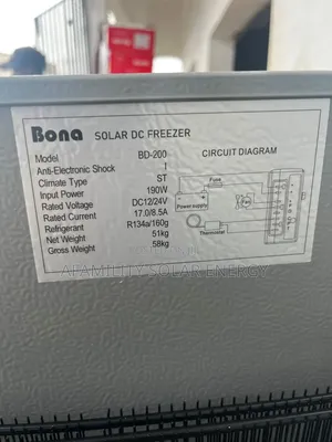 Bona 200L Upright Freezer for Ice Block