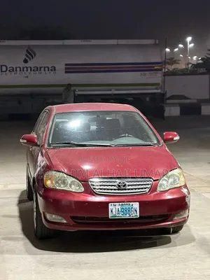 Toyota Corolla 2005 Maroon