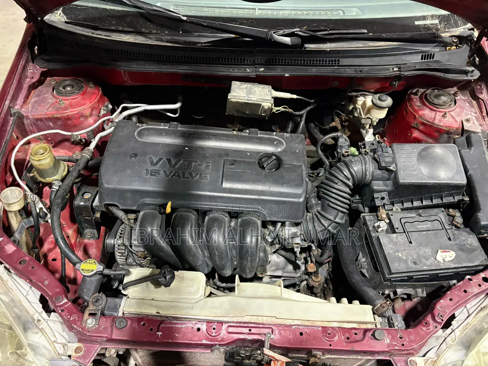 Toyota Corolla 2005 Maroon