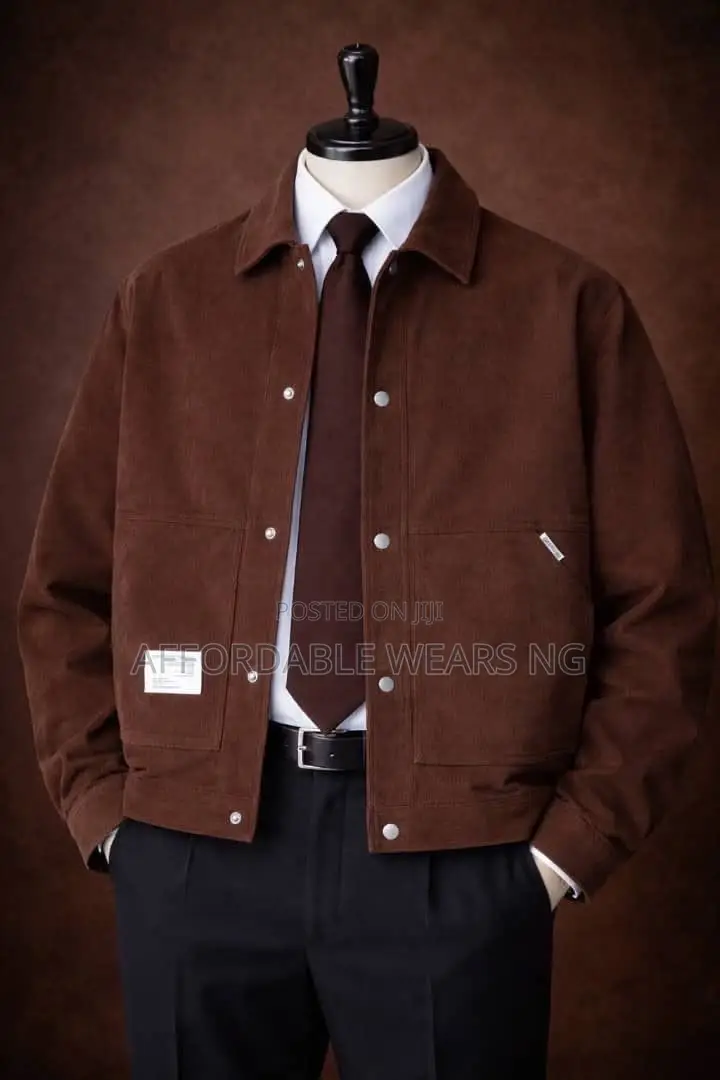 This Is a Corduroy Work Jacket