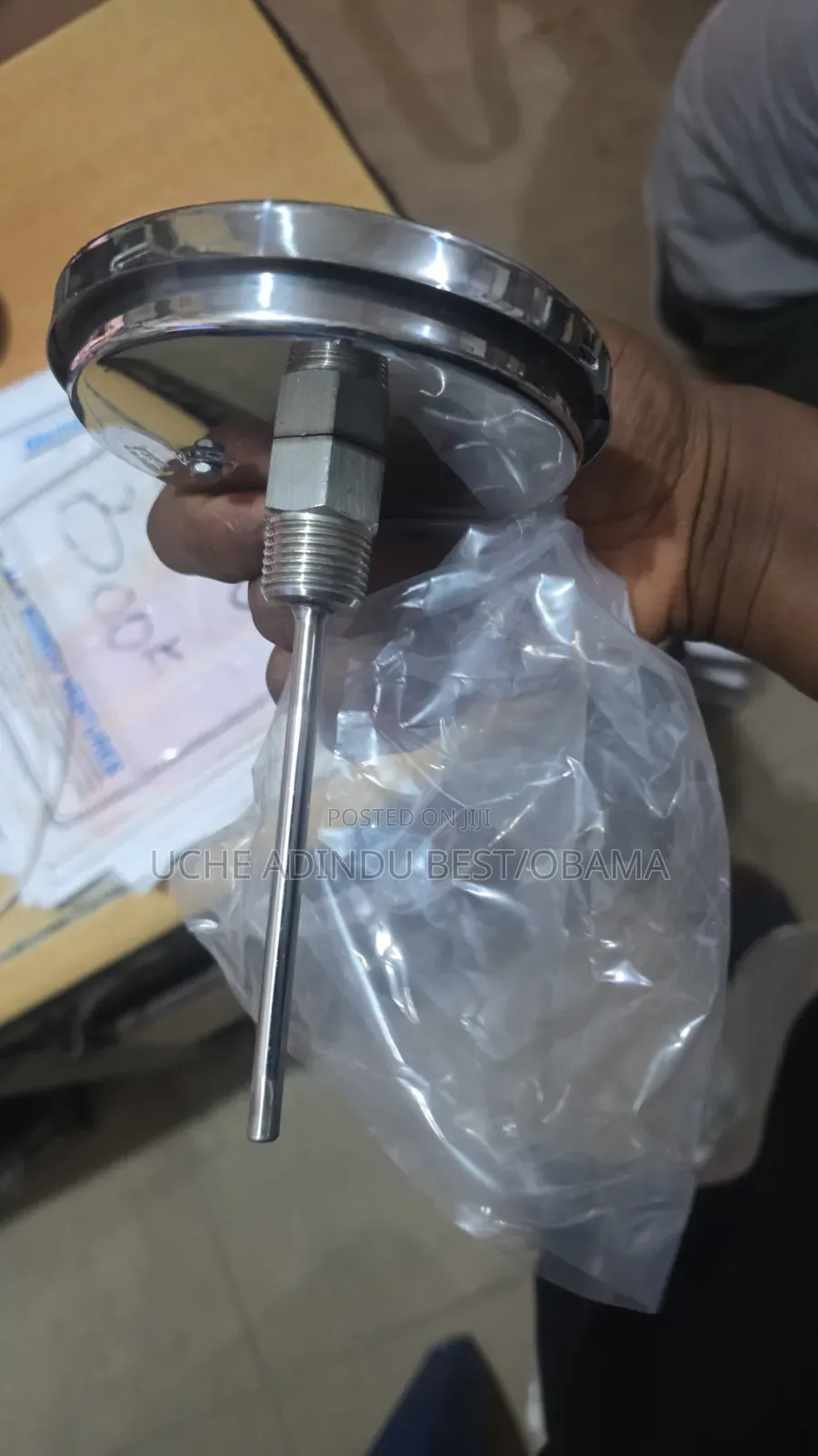 Temperature Gauge 0-120c 4inches 4×4