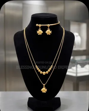 *Double Layer Ball Necklace