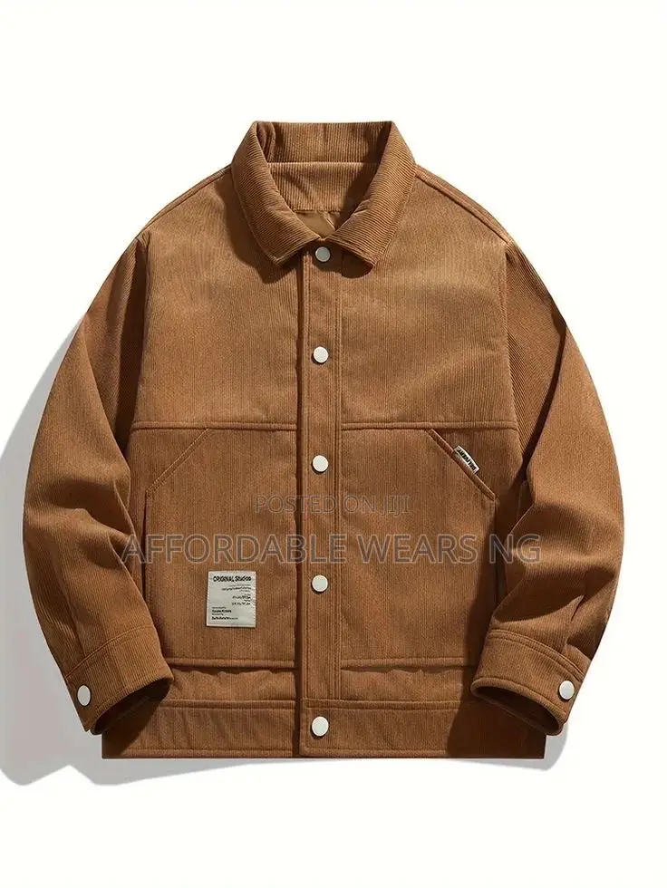 This Is a Corduroy Work Jacket