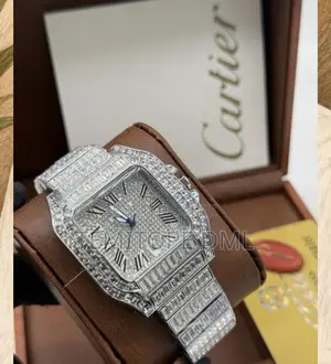 Cartier Iced Stoned Men’s Luxury Wristwatch