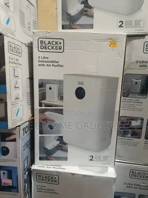 2L Black and Decker Dehumidifier With Air Purifier