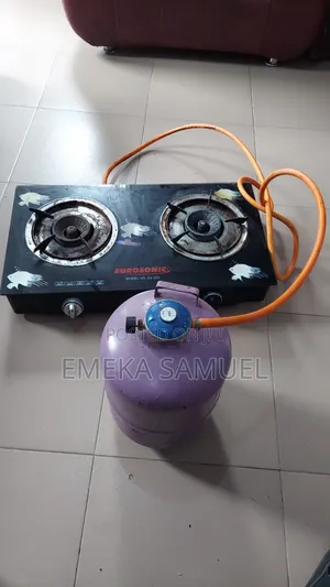 Few Months Used Double Eurosonic Burner and 5kg Gas Cylinder