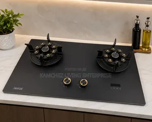 Image 2-Burner Inbuilt Gas Cooker – Stylish, Powerful Durable