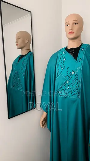 Men Monogram Agbada With Inner Custom Made