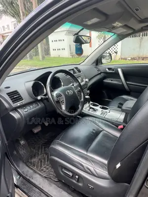 Toyota Highlander Hybrid Limited 2012 Black