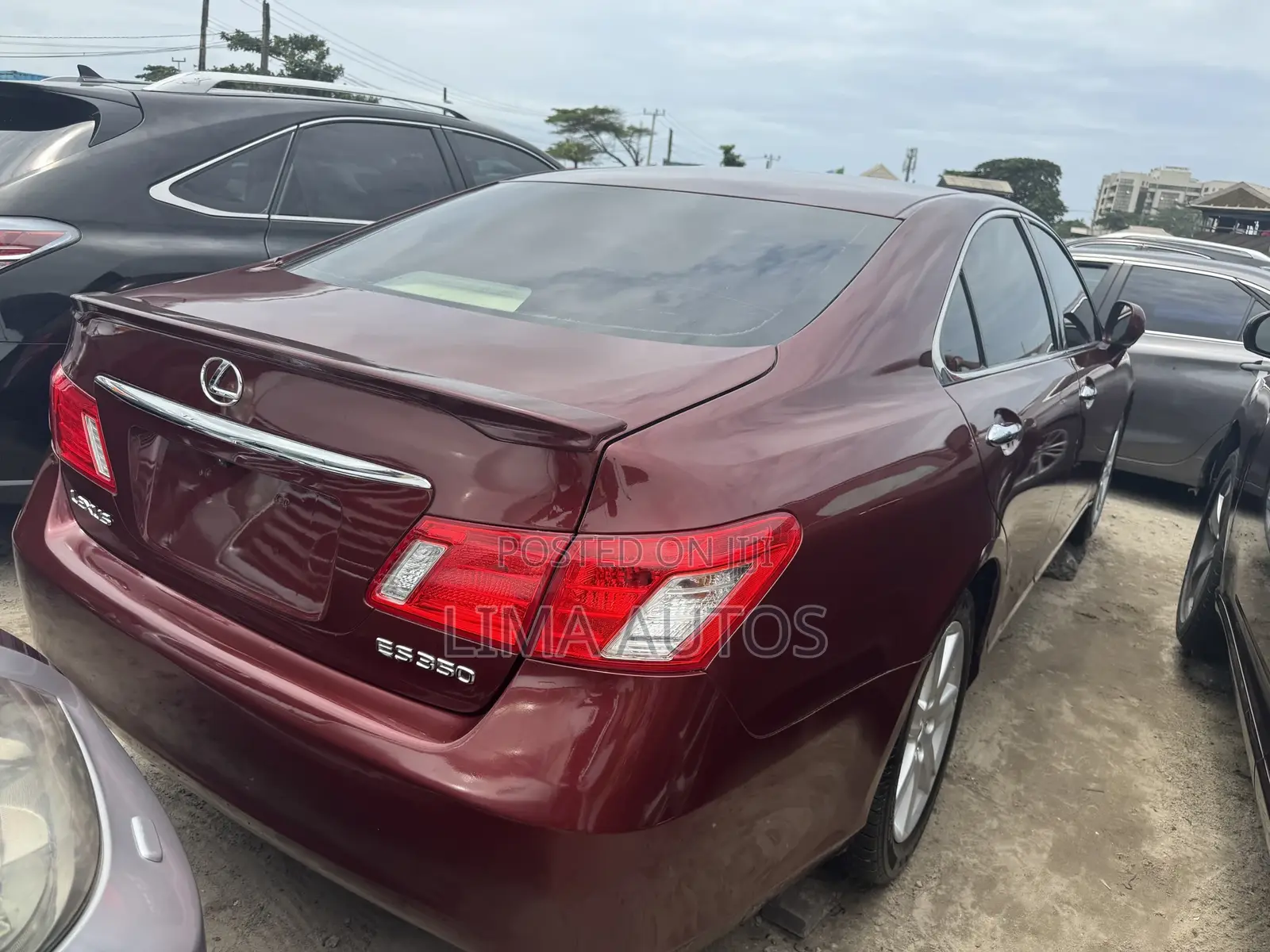 Lexus ES 350 2008 Red