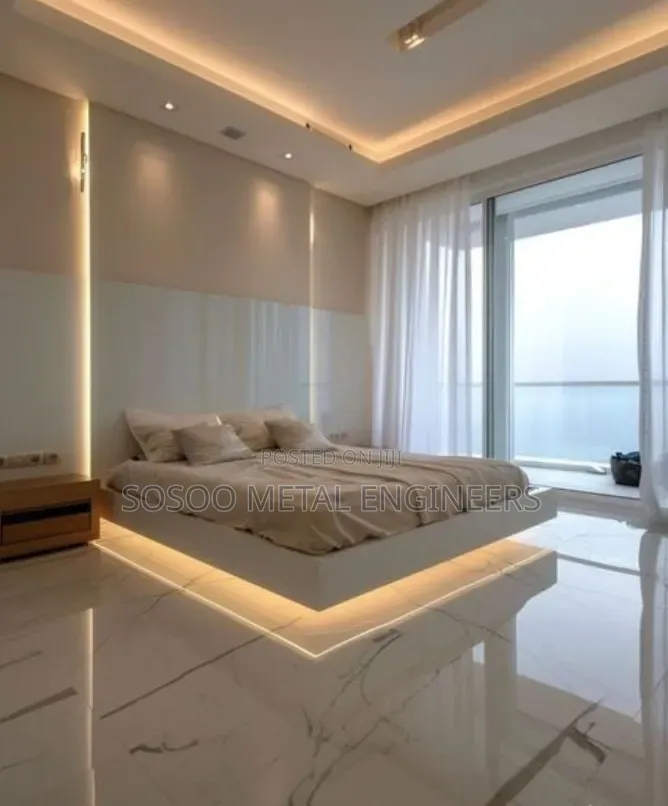 Suspendable Metal Bed Frame