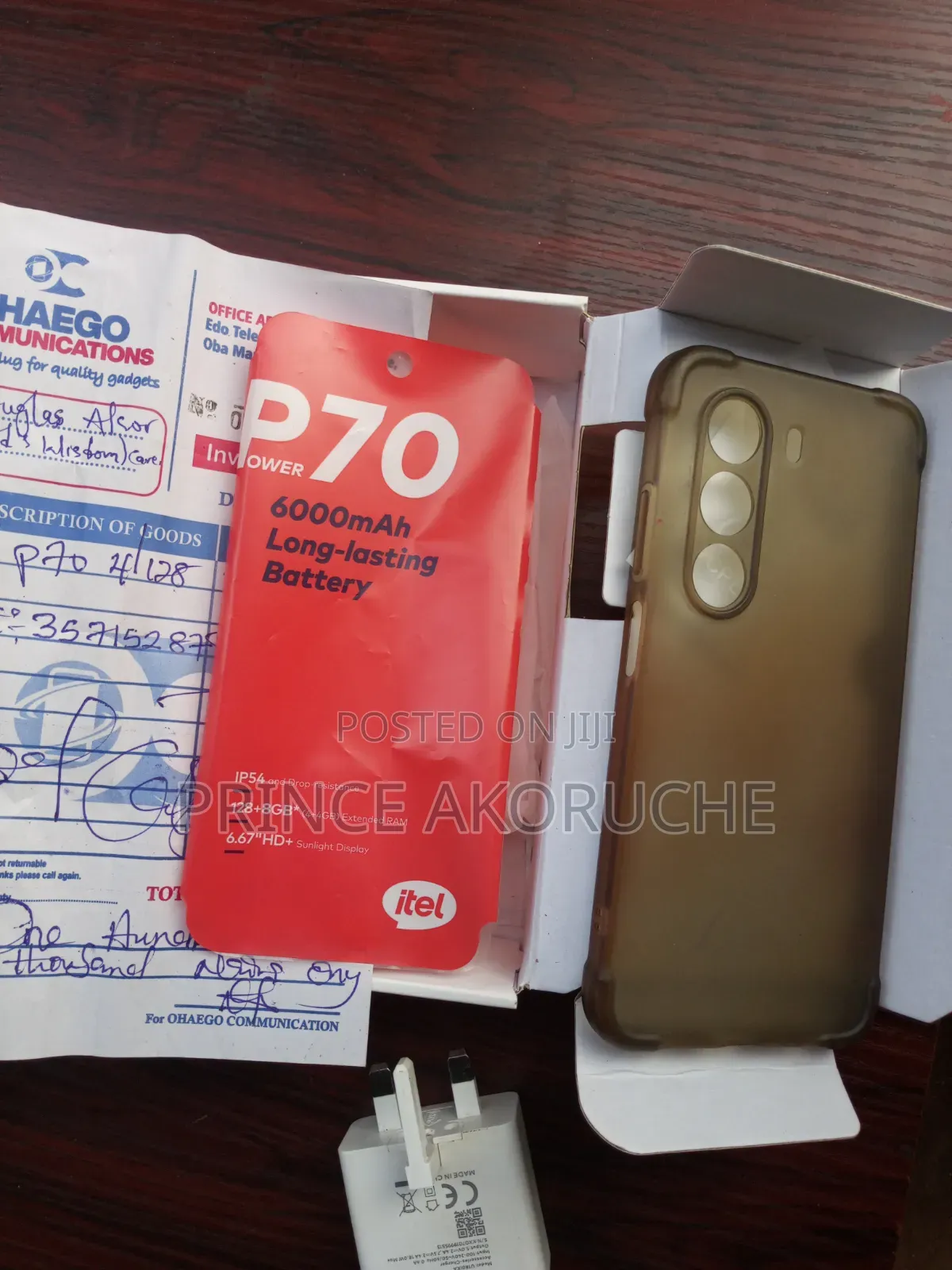 Itel P70 64 GB Blue