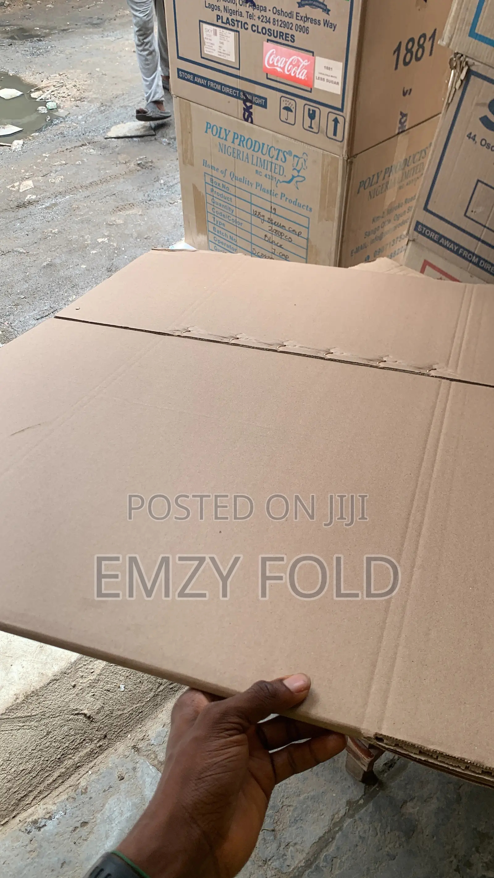 Plain Corrugated Carton Box