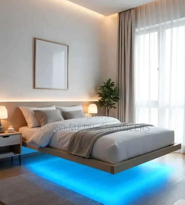 Suspendable Metal Bed Frame