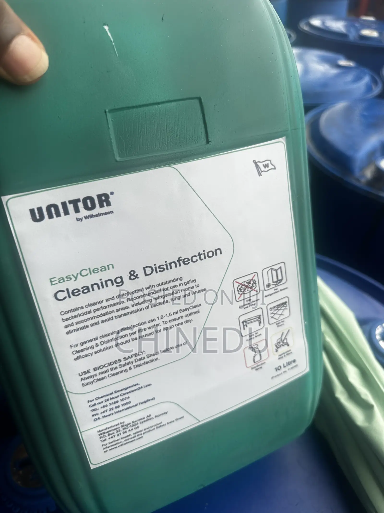 UNITOR EasyClean - Cleaning & Disinfection Solution 20L