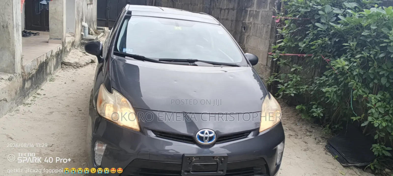 Toyota Prius 2012 Gray