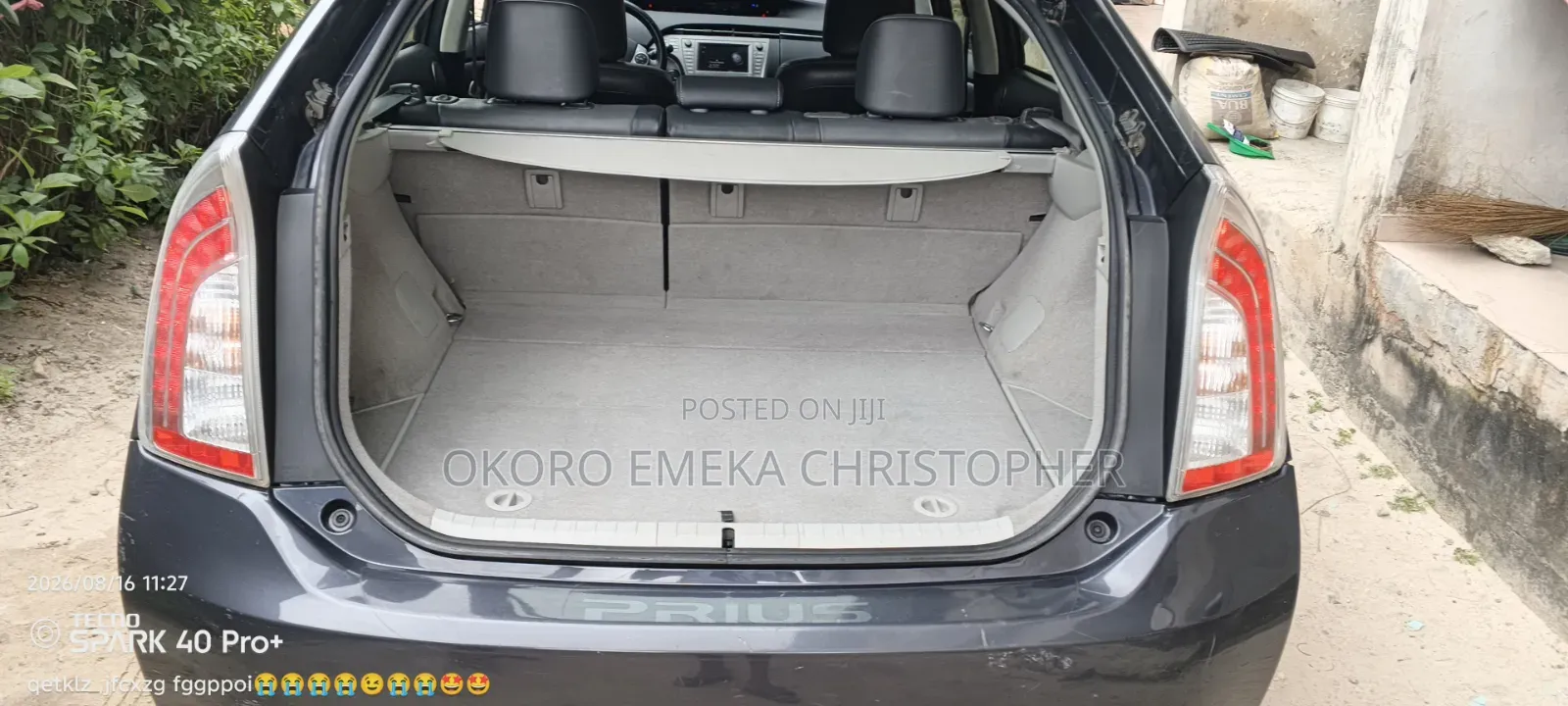 Toyota Prius 2012 Gray