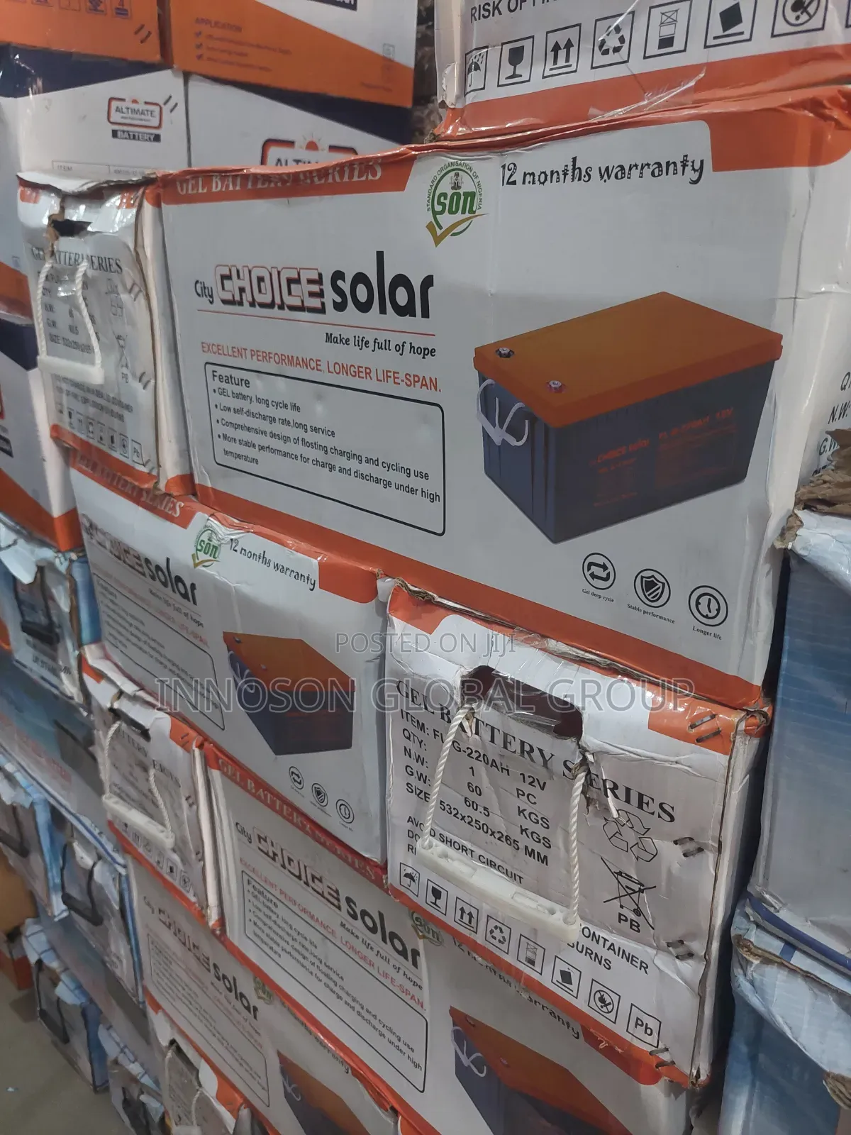 220Ah 12v Choice Dry Cell Battery