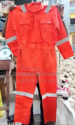 Orange Coverall for Works
